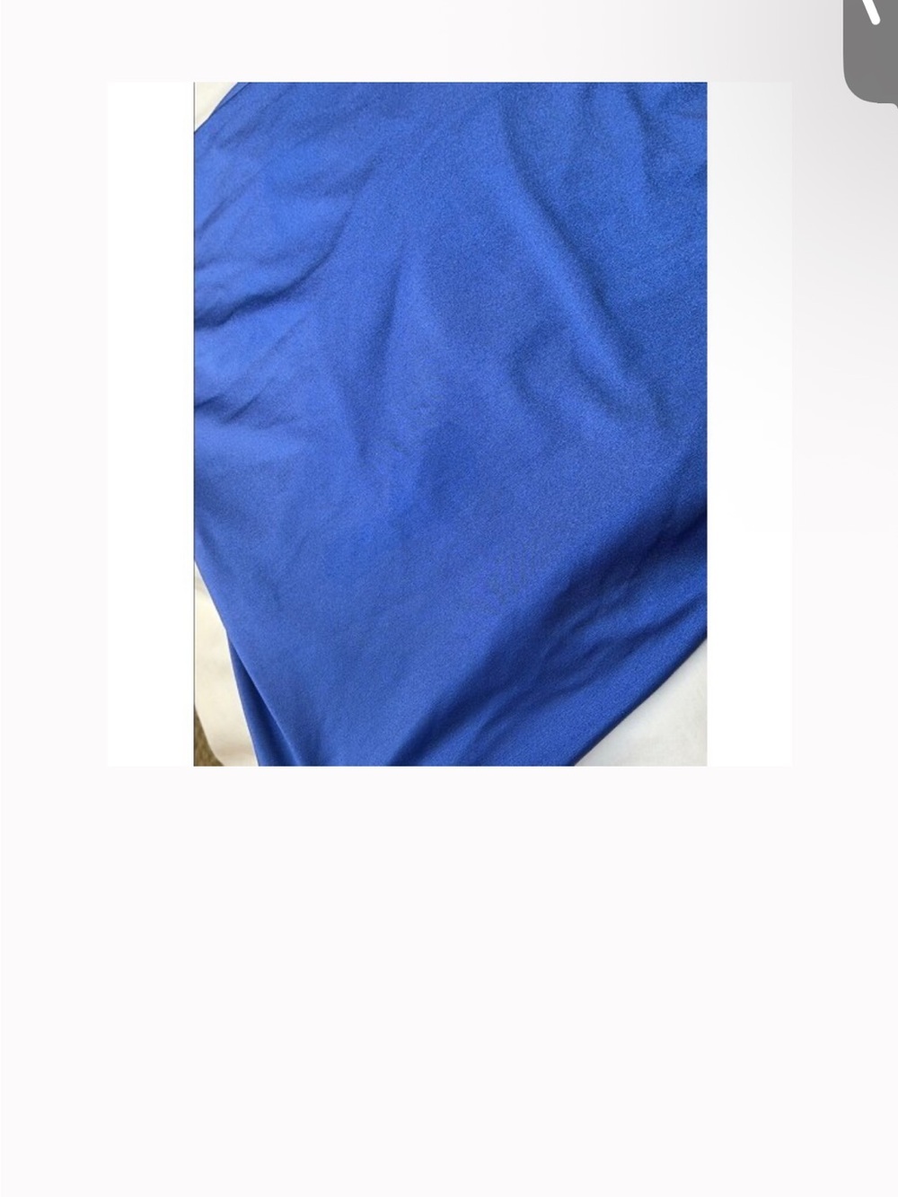 Baobab Celele Blue One Shoulder Maxi Dress Stretch Size XS - Picture 7 of 9